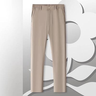 MONTAGUT Men's Straight-Leg Cool Touch Casual Pants