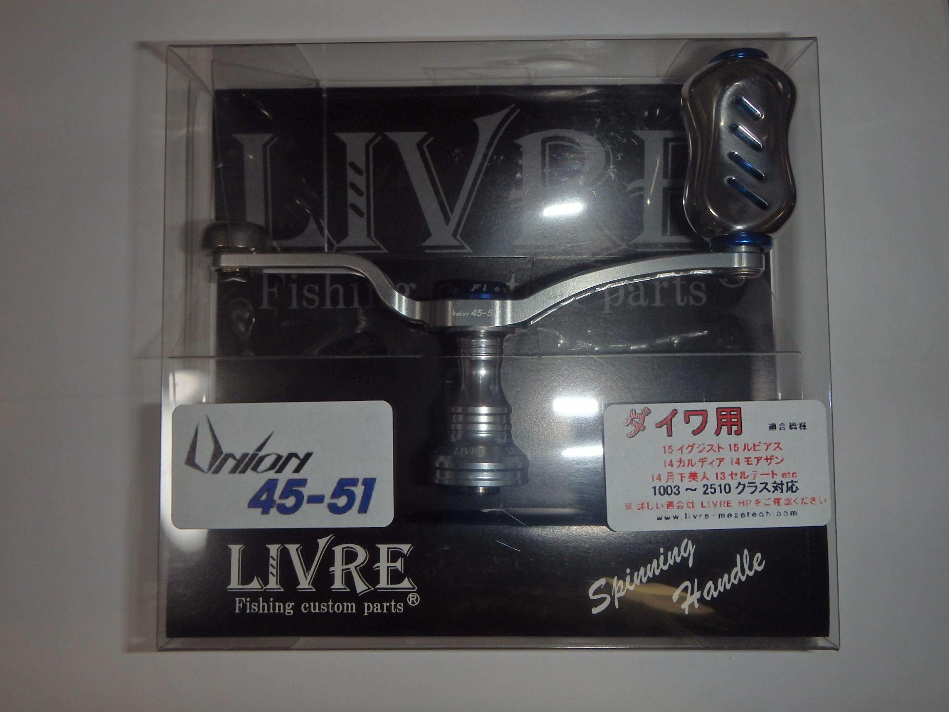 

LIVRE Union Knob for Daiwa Silver x Blue 6899 45-51Fino