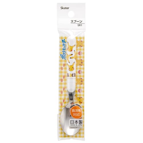 Skater Stainless Steel Children's Spoon Pikachu Made in Japan SR1-A