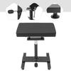 Tattoo Arm Rest Black Armrest Tattoo Station with Soft Sponge Pad Hydraulic Adjustable Height & Tilt Tattoo Armrest Stand
