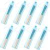 50/24pcs Paper Bamboo Folding Fans Adults Children's Calligraphy Painting Wooden Paper Folding Hand Fan Bride's Wedding Gifts