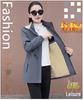 Women's Mid-length Hooded Windproof Fleece-Lined Jacket - Autumn/Winter 2025 Style