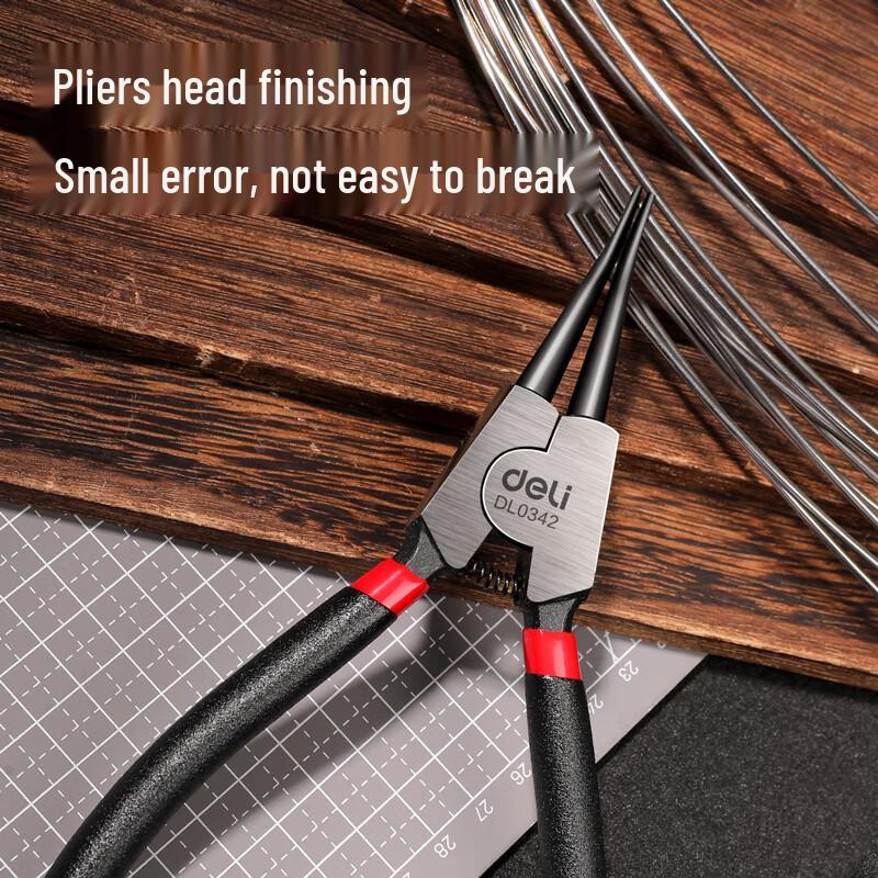 Deli 4-in-1 Circlip Plier Set