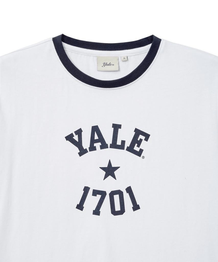 YALE Women'S 1701 Logo T-Shirt_White