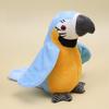 Realistic Plush Parrot Toy Stuffed Doll With Talking Voice Recording Interactive