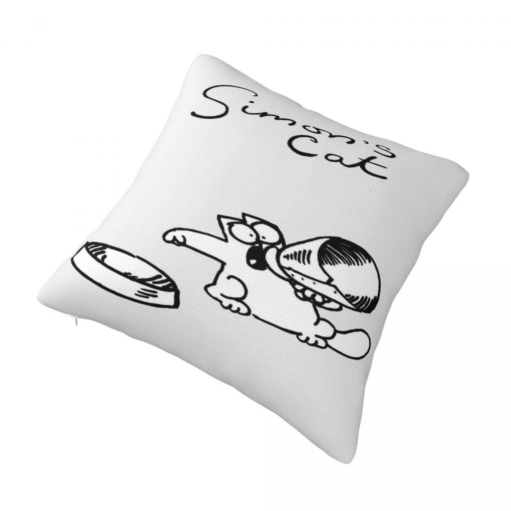 Simons Cartoon Cat Cats Printing Pillowcases Cushion Cover Throw Pillow Cover New Style Home Decor Square Multi Size