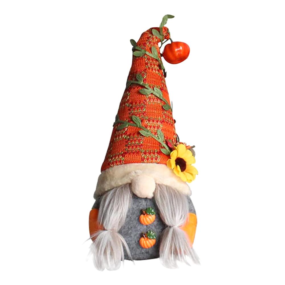 Chrismas Decoration Handmade Christmas Gnome Red And Green Swedish Gnome Santa Figurine Festival New Year Paty Gifts Table Decor