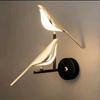 1 buc. Lumini de perete LED Pasăre Aurie Nordică Salon Bar Lămpi de perete Creative Aplice Noutate Dormitor Lampă de noptieră Decorare Sufragerie