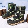 Wasserdichte Kinder-Winter-Schneestiefel mit warmem Samtfutter und rutschfester Sohle