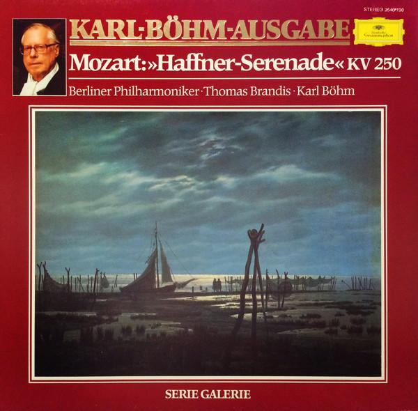 LP Record WOLFGANG AMADEUS MOZART - BERLIN PH - Mozart: Haffner Serenade KV250 2543190 Deutsche Grammo 1983 Germany Classical Used