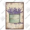 Putuo Decor Flower Vintage Tin Sign Plaque Metal  Retro Wall Art Poster for Garden Living Room Club Decoration
