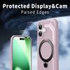 For iPhone 17 Case Compatible with MagSafe Kickstand TPU+PC Phone Cover