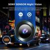 3-kanals bil-DVR Dashcam 4K-kamera GPS WiFi för fordons Dashcam Svart Box Videobandspelare Registrator Nattseende Biltillbehör