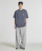 Nyuballanseu Nbmlg21433 / Uni Essential Summer Lightweight One-Pleat Wide Pants (Gray)