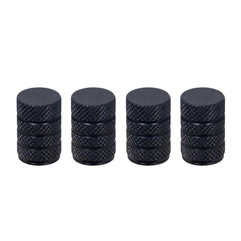 4PCS Bike Valve Caps Aluminum Alloy Schrader Valve Caps Motorcycles Trucks Cars Bikes Tire Valve Stem Covers Bicycle Accessories