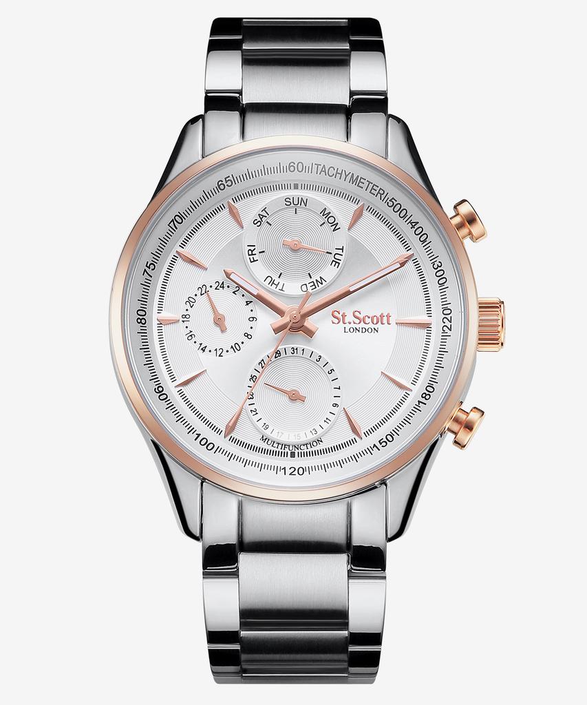 Seinteuseukoteuleondeon St6014M Time Classic Multi Men'S Metal Watch