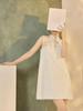 Women's High-End Chinese Style Embroidered A-Line Sleeveless Summer Dress P0185