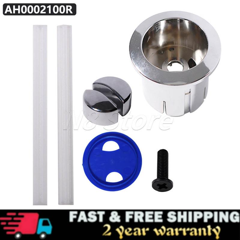 Para Botão de Descarga Dupla e Hastes Lisas Roca D1D Corpo Curto AH0002100R Cromado Estilo Antigo 822040001