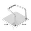 Custom Thickened Stainless Steel No-Drill Adhesive Hook for Bathroom, Kitchen, or Door