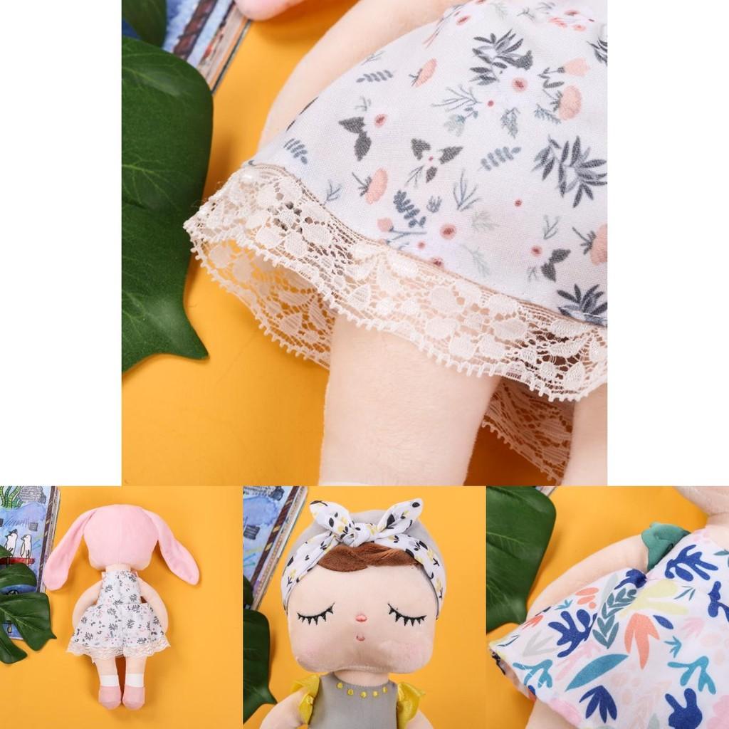 Metoo Stuffed Doll Princess Angela Bunny Plush Soft Rabbit Fashion