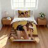 Euphoria Season 3Woof Woof Cat Girl Printed Duvet Cover Set Soft Bedding Set For Adults Bedroom Decor