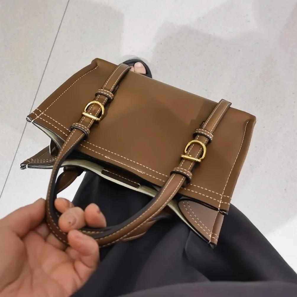 Leather Shoulder Bag for Women Mini Bag Versatile Crossbody Casual and Versatile