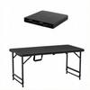 Versatile Side Table,Adjustable Height Folding Outdoor Dining Table,Portable Outdoor Camping Table(only with 1pc side table)