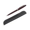 Stylish Faux Leather Pen Case Slim Neo D60 Mechanical Pencil Set Red 3 Pack T23-LS042-PK60S-R-3