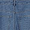 Front Pocket Semi Wide Denim Pants As1dp262
