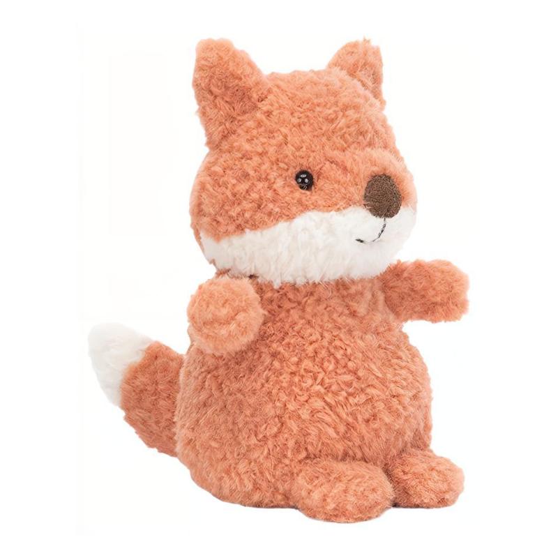 JELLYCAT Woods Animals Series Little Fox Companion and Comfort Doll Plush Doll 12cm Height