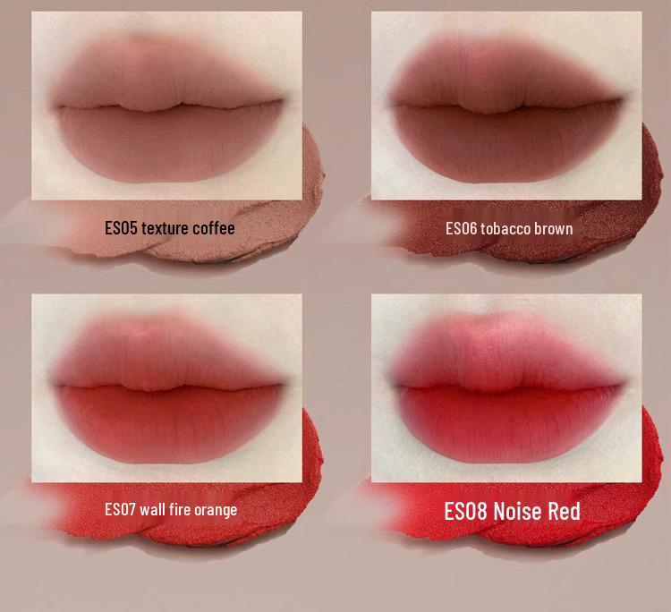 INTO YOU Heartbeat Lip Glaze: Matte Velvet, High Saturation, Non-Stick Lipstick