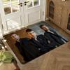 Alternative rock the muse band Floor Mat Soft Thickened Absorbent Non-Slip Bedroom Living Room Door Mat Home Decor Flannel Rugs