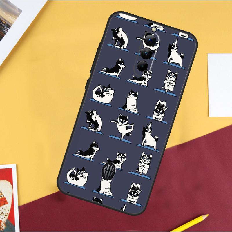 Animal Dog Husky Case For ZTE Nubia Red Magic 11 Pro 9 8 8S 9S 10S 10 Pro Plus 6R 6 7 6S 7S Pro 10 Air Cover