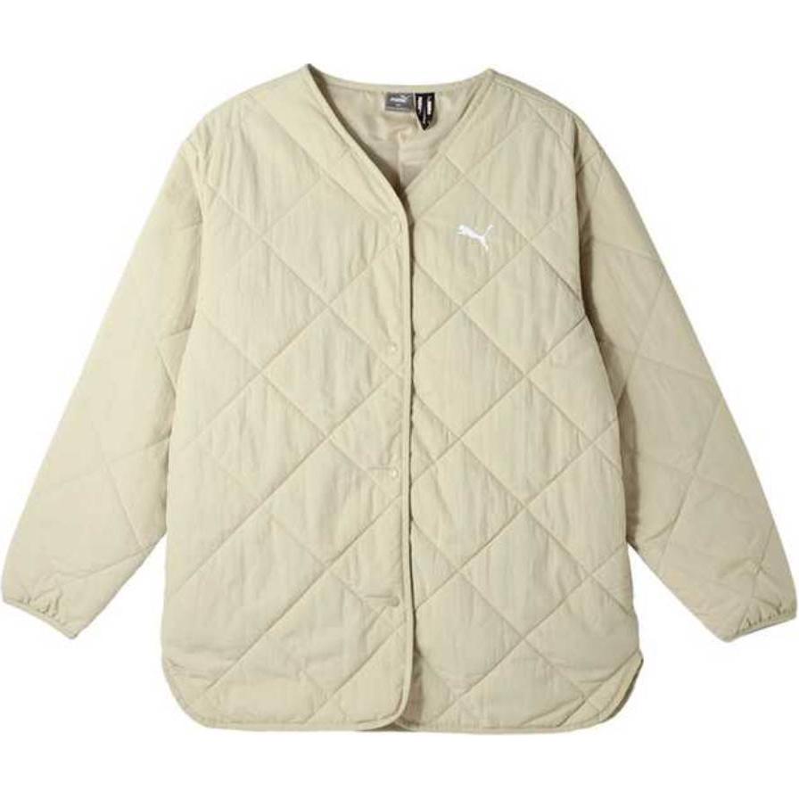 

New PUMA Lightweight Collarless Padded Jackets & Coats Women s Roasted Almond 686091-85 XL(170/92A)