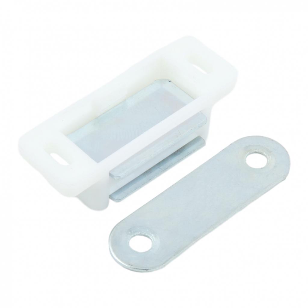 Hardware Cabinet Catch Reliable Safe White/Brown/Black
