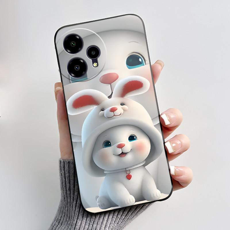 For Cricket Icon Plus 2026 Cover Luxury Cute Love Rabbit Funny Soft Case For Cricket AT&T Verge 2 (SM333A) Icon 7 5G Phone Case