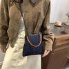 Dámská módní džínová crossbody taška