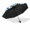 Manchester City Theme Automatic Umbrella, Lightweight & Portable, 8 Rib, Perfect for Outdoor Travel, Birthdays, Christmas, Gifts.