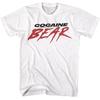 Cocaine Bear Movie Logo Light White T-Shirt