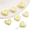 200Pcs Acrylic Beads Heart Charms Beads For DIY Bracelet Necklace Jewelry Making