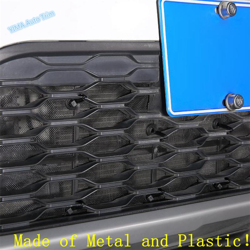 Front Grille Ect Screening Mesh Ert Protection Net Cover Kit Fit For Volkswagen T-Roc 2018 - Car Exterior Accessories