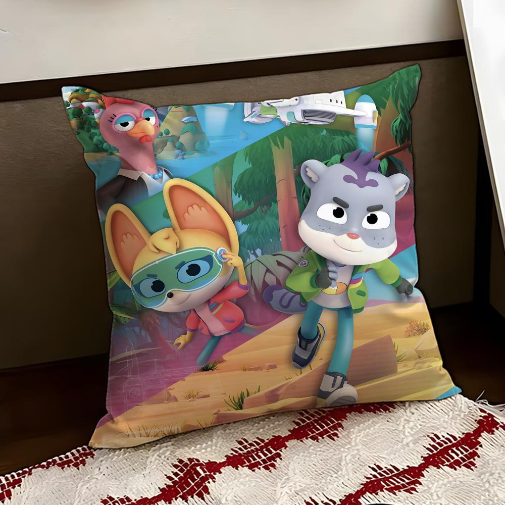 Anime The CCreature Cases Cushion Cover Reversible Soft Durable Pillow Cover Home  Car MultiScene Use for Daily Comfort