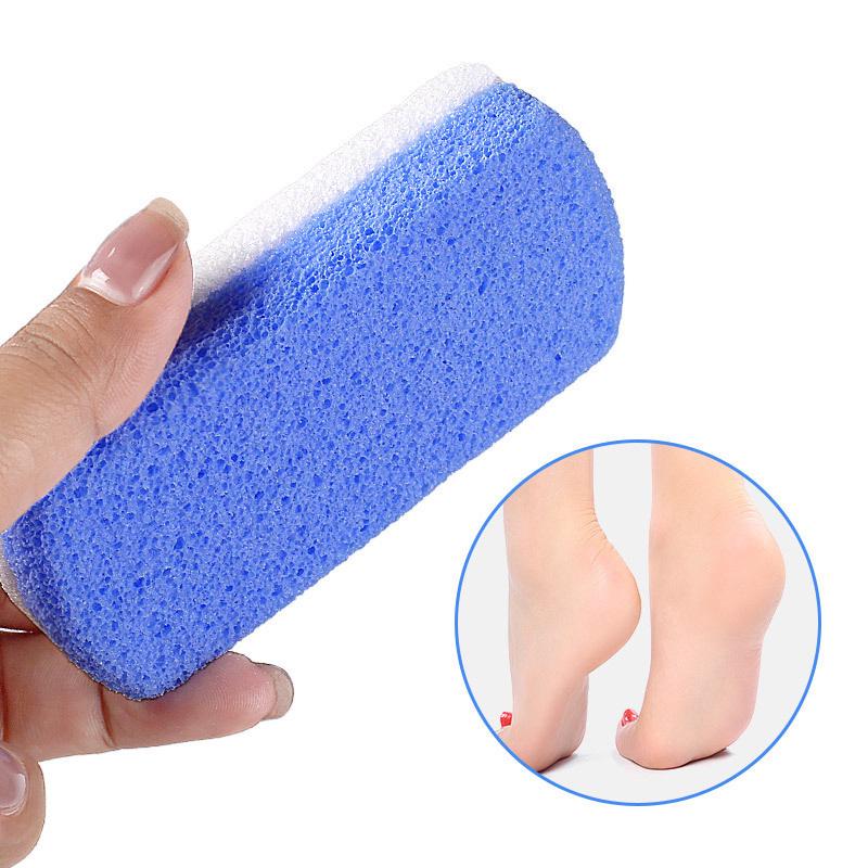 Two-Tone Pumice Foot Scrubber and Sole Massager for Callus Removal