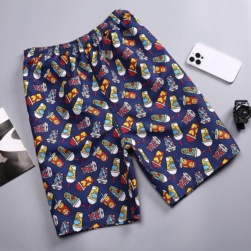 Shorts décontractés d'été hommes Shorts de plage respirants mode pantalons courts de sport confortables avec poches pour le surf plage Shorts à séchage rapide pantalons