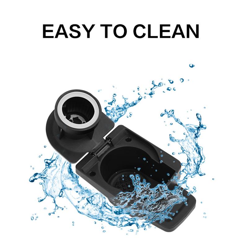 Adaptér na kávové kapsle pro kávovar Dolce Gusto Edg 466 Gusto Opakovaně použitelný konvertor kávových kapslí Snadné použití Kompletní příslušenství