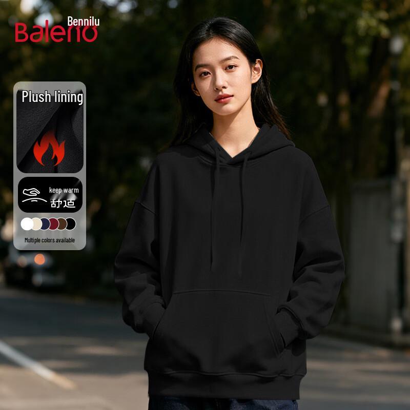 Baleno Women's Fleece Lined Hooded Sweatshirt