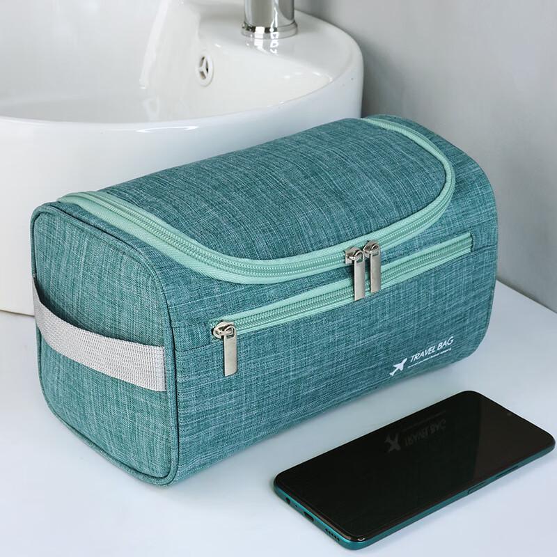 AiyiJiu Men s Portable Waterproof Toiletry Bag with Hook One Size