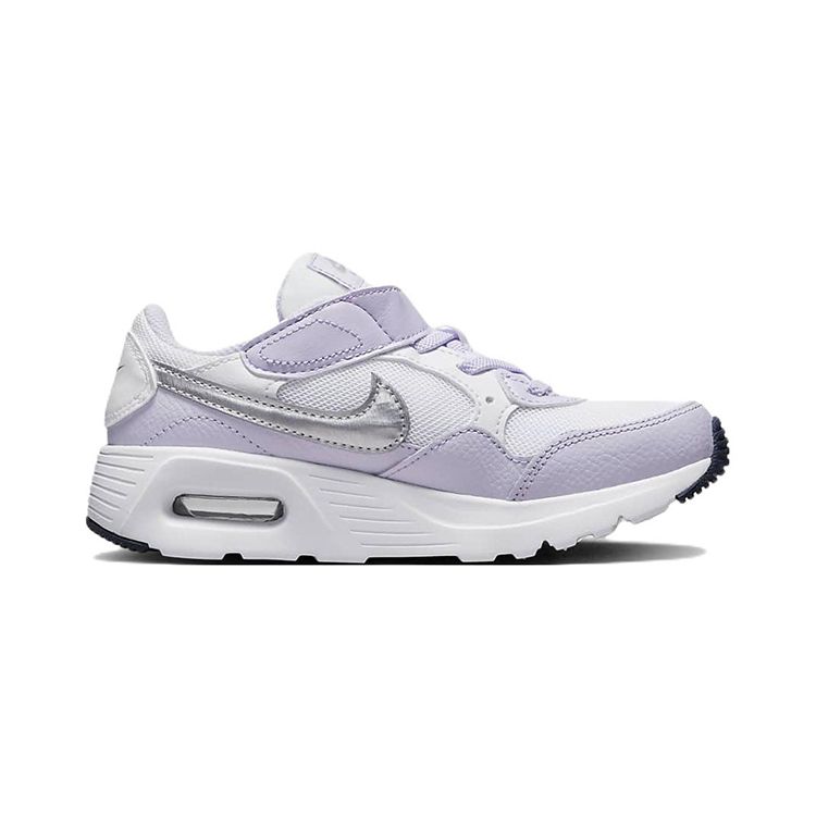 Nike Air Max SC PS Violet Frost Metallic Silver Kids Sneakers Purple White CZ5356-113