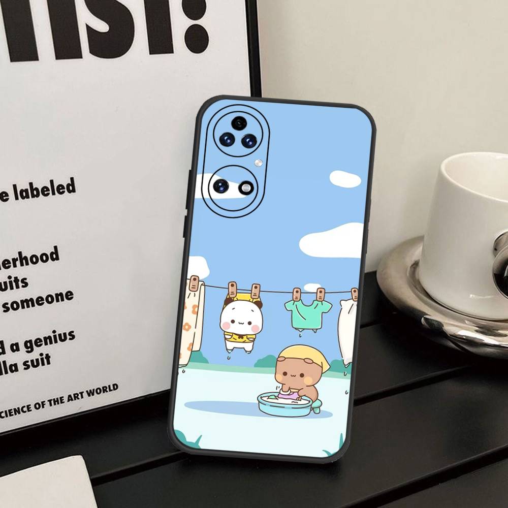 Cute Bubu Dudu Cartoon Phone Case For Huawei P 8 9 10 20 30 40 50 Pro Lite Psmart Honor 10 Lite 70 Mate 20lite