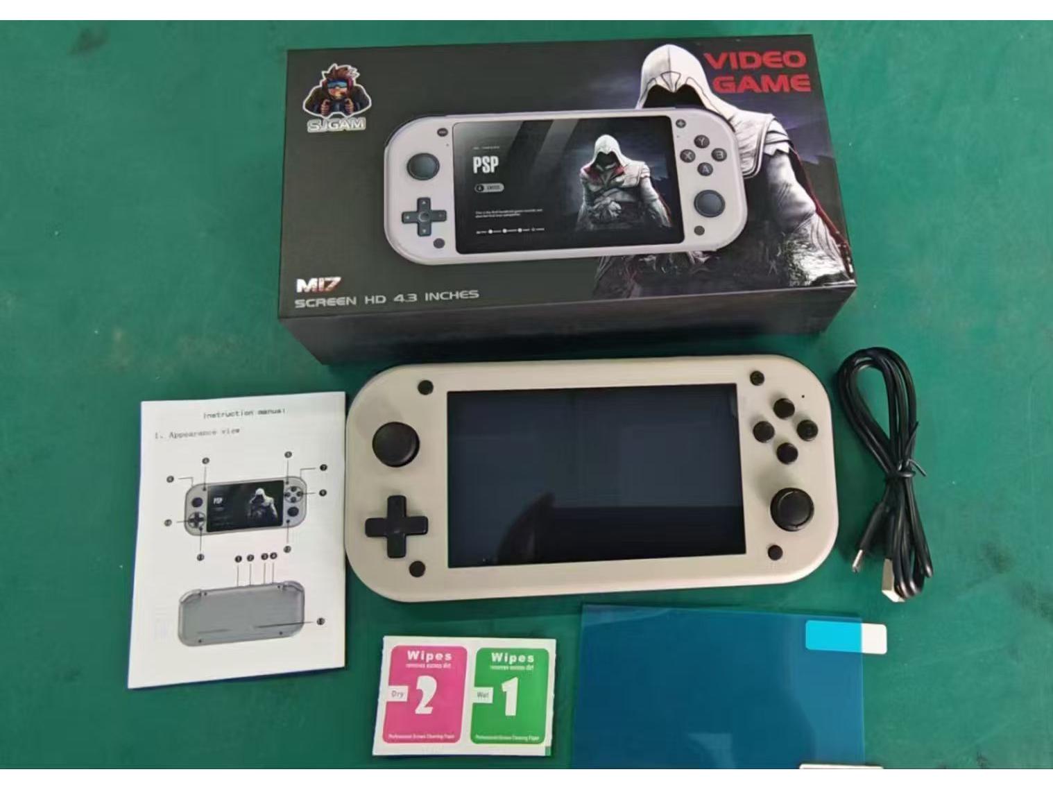 Портативная игровая консоль 4K HD M17 - Совместима с PS1 и PSP